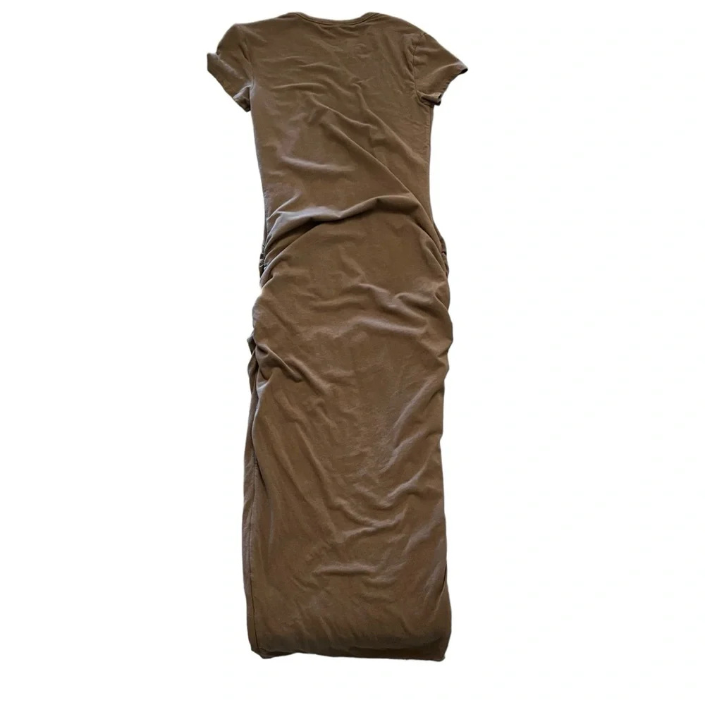 James Perse Classic Skinny Dress - Army Green - Size 2 (S/M) - Picture 13 of 15